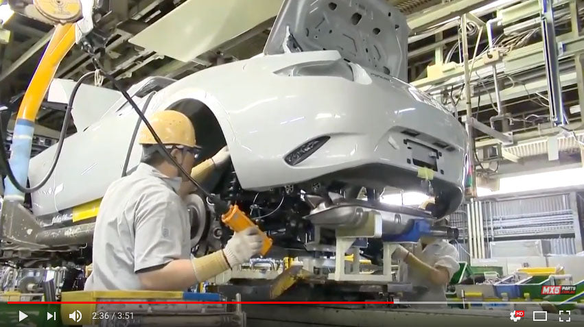 Mazda MX-5 Production Line