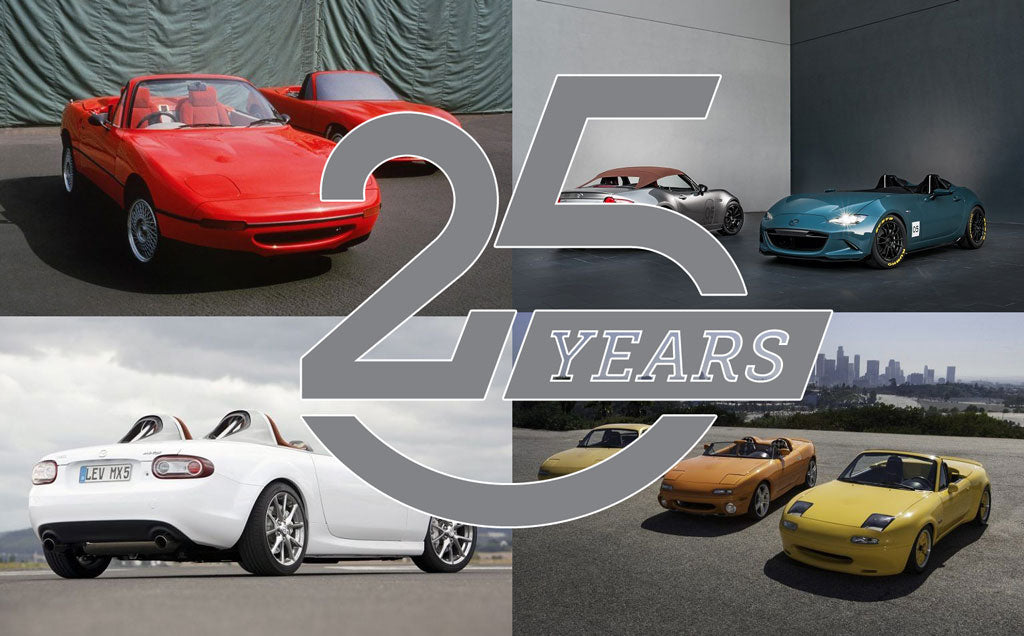 The Mazda MX-5 through history