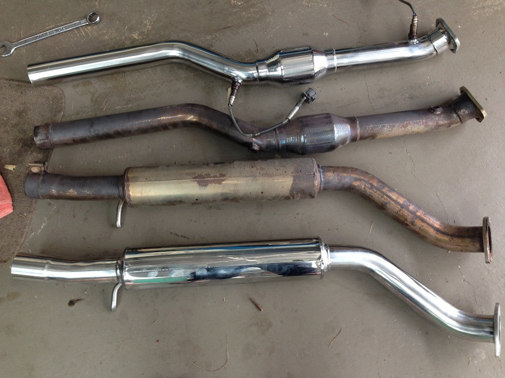 New Goodwin Racing Midpipe For Reggie's Rig