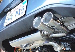 RoadsterSport SUPER-Q TWIN TIP Stainless Steel MX5 Exhaust ND Models - GR-042  61-1958